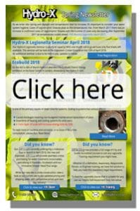 Hydro-X Spring Newsletter 2018