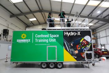 Confined Spaces Training Rig