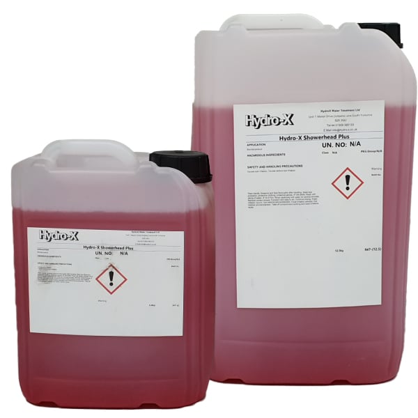 Showerhead Plus Liquid Solution