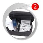 Carry soft-case 
kit for accessory 
organization