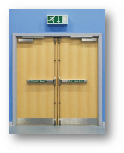 timber fire door