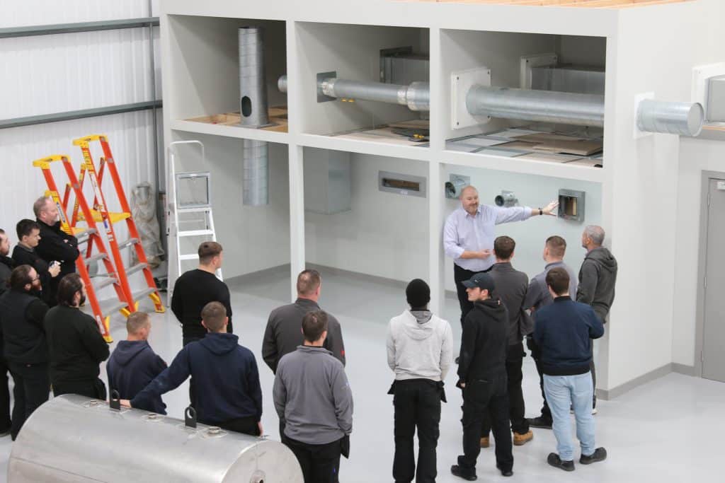 Open Course Teaching, Fire Damper Testing Training