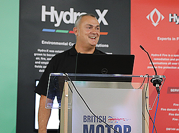 gary sewell speaking at the 2022 Hydro-X Water National