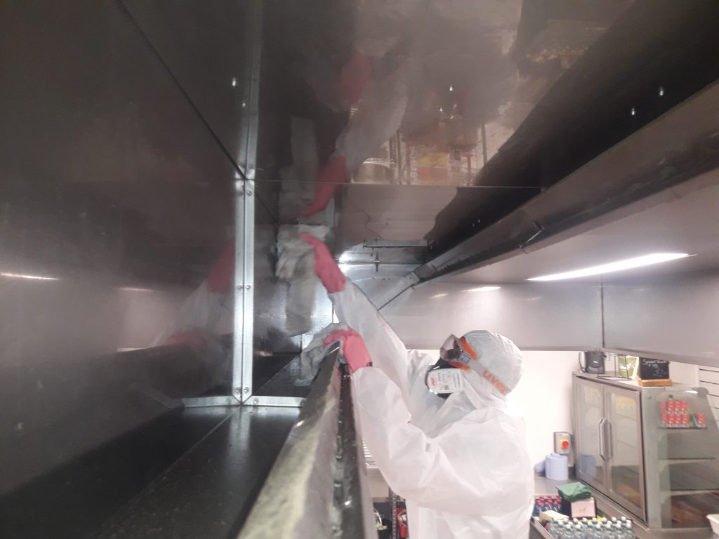kitchen extract cleaning at uk care homes